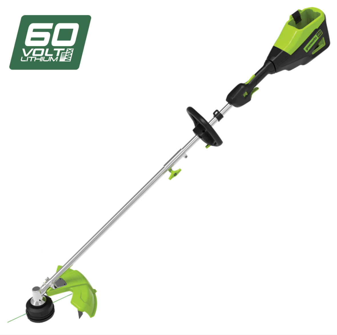 Greenworks 60V 46cm SP Mower + Blower + Multi Tool + Pole Saw/Hedge Trimmer attach 1×4.0Ah Battery + Charger Kit - 0