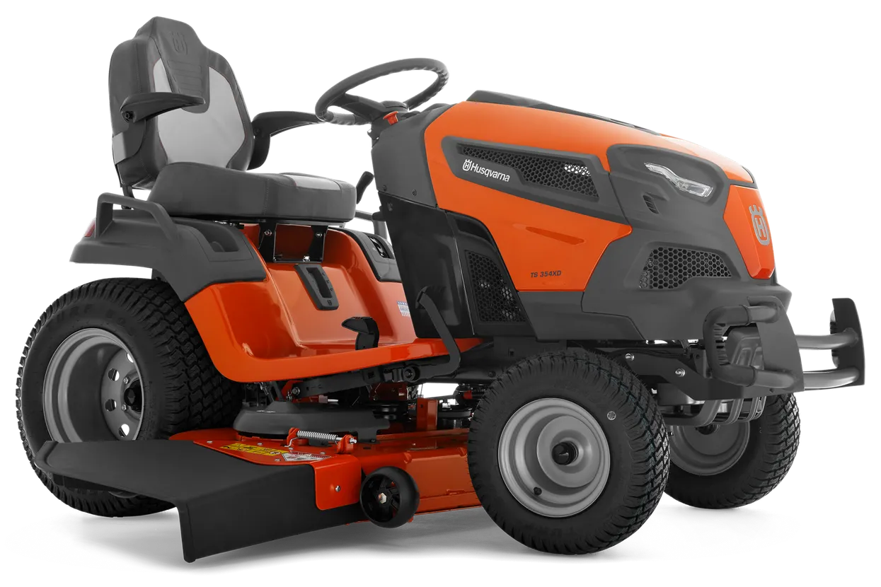 HUSQVARNA TS354 KAWASAKI 24HP V TWIN ENGINE RIDE ON 54 FAB DIFF LOC Tweed Mower Centre