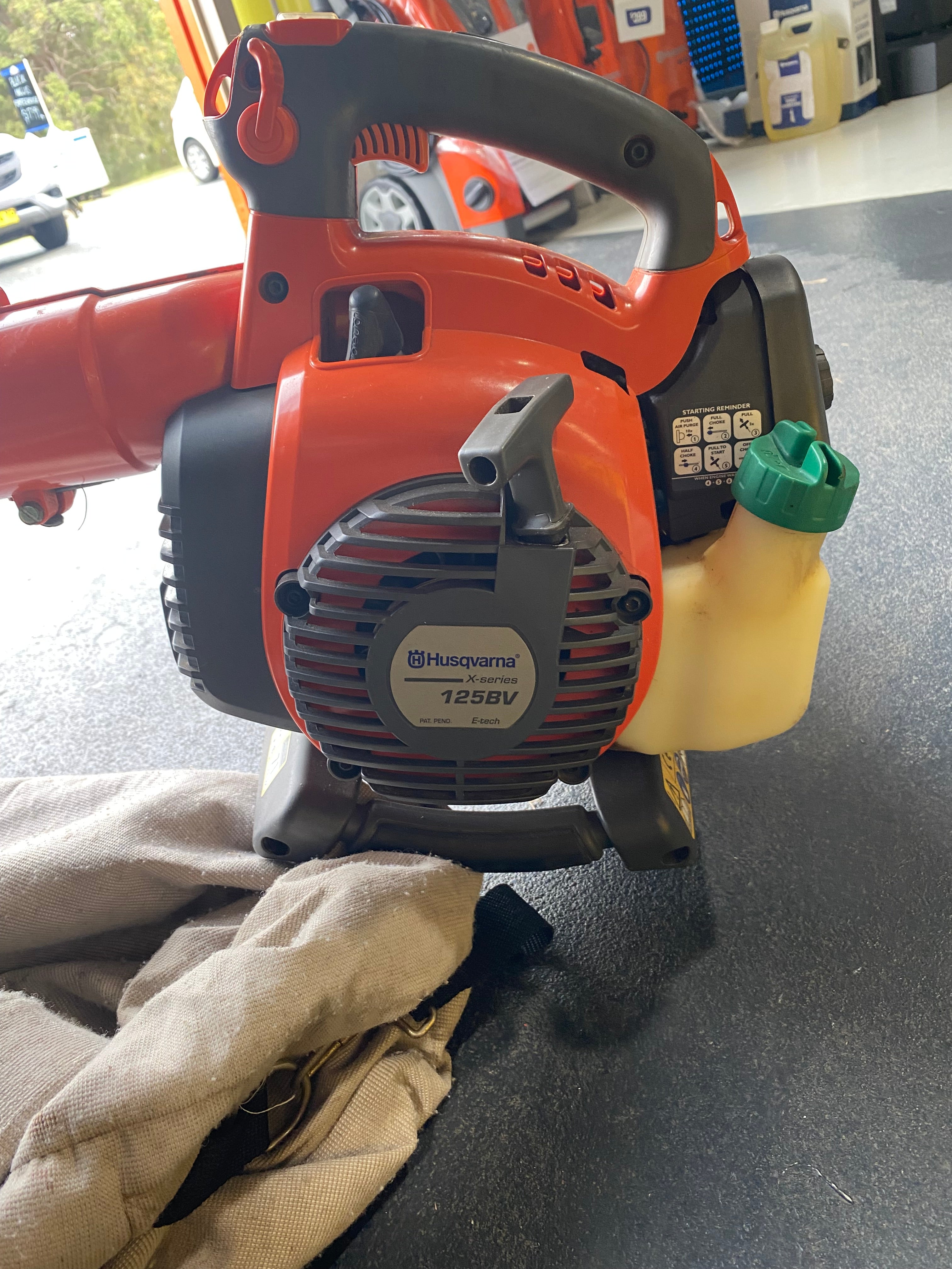 Husqvarna 125BVX Blower Vac