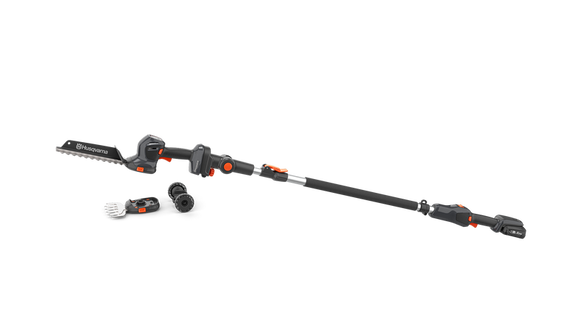 Husqvarna Aspire™ Shrub Shear 18V + Pole with battery and charger