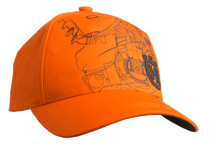 Husqvarna Xplorer Cap pioneer saw orange