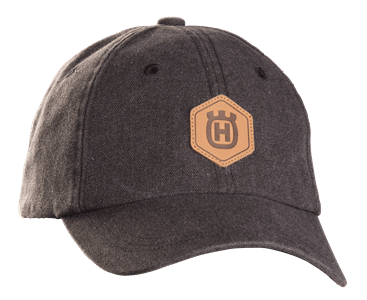 Husqvarna Xplorer Cap granite leather patch