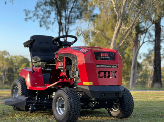 COX RIDE ON MOWERS Stockman B&S20hp 35"