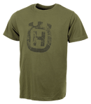 Husqvarna Xplorer T-Shirt Short Sleeve Unisex Tree Ring Crown-1