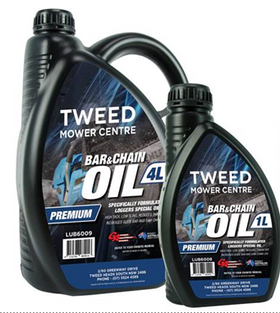 1LITRE & 4LITRE BAR AND CHAIN OIL PREMIUM