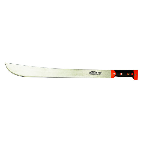 BARNEL USA FOREST / BUSH MACHETE W/ CUT RESISTANT CORDURA SHEATH 22" / 560MM