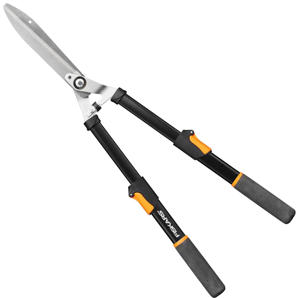 FISKARS - POWERLEVER TELESCOPIC HEDGE SHEAR BY JAKMAX