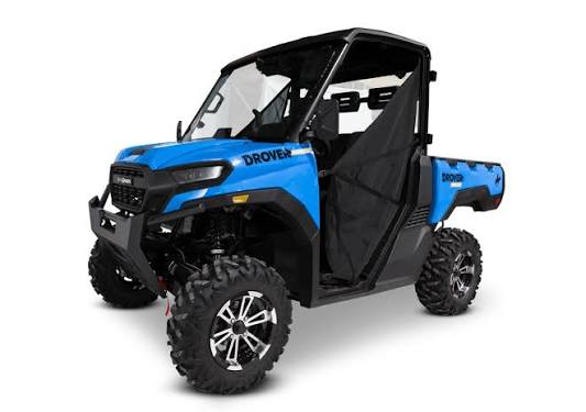 Bushranger Drover UTV Top of the range multi terrain work vehicle with Winch, Windshields and Roof.